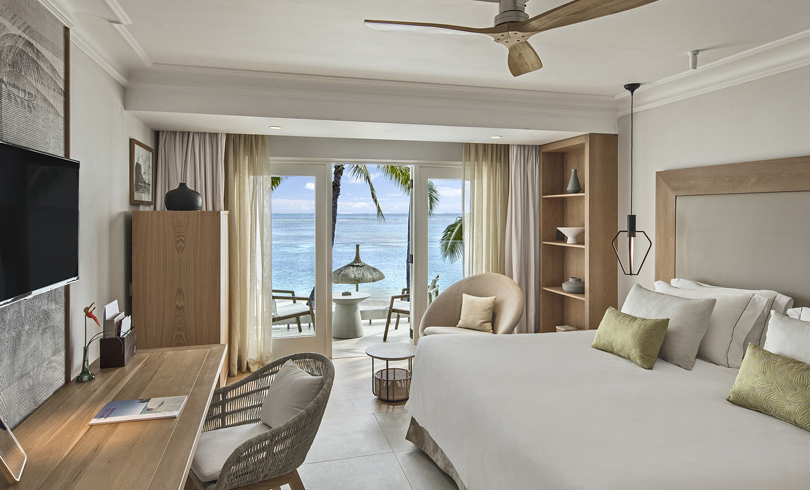 Beachfront Zimmer des Sugar Beach Hotel Mauritius